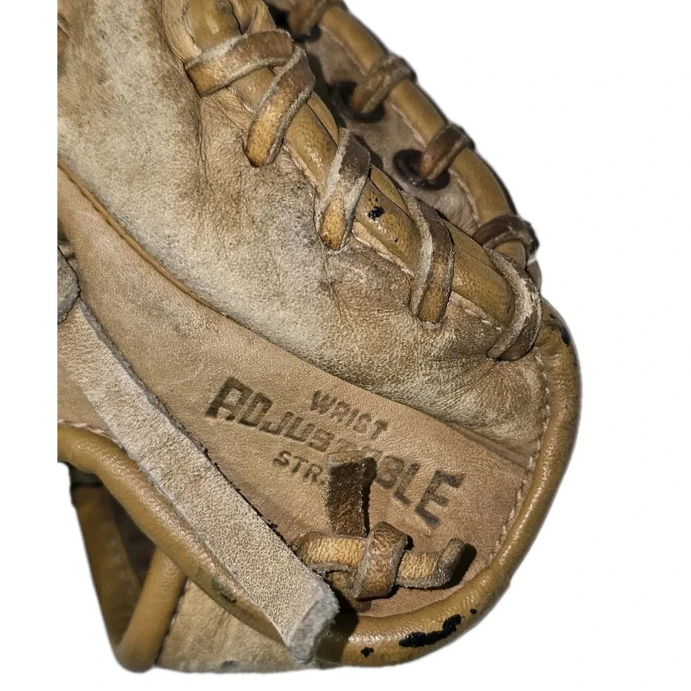 🏈‎ Vintage Ted Williams Sears 33ND Catchers Mitt GUC Korea Baseball Glove